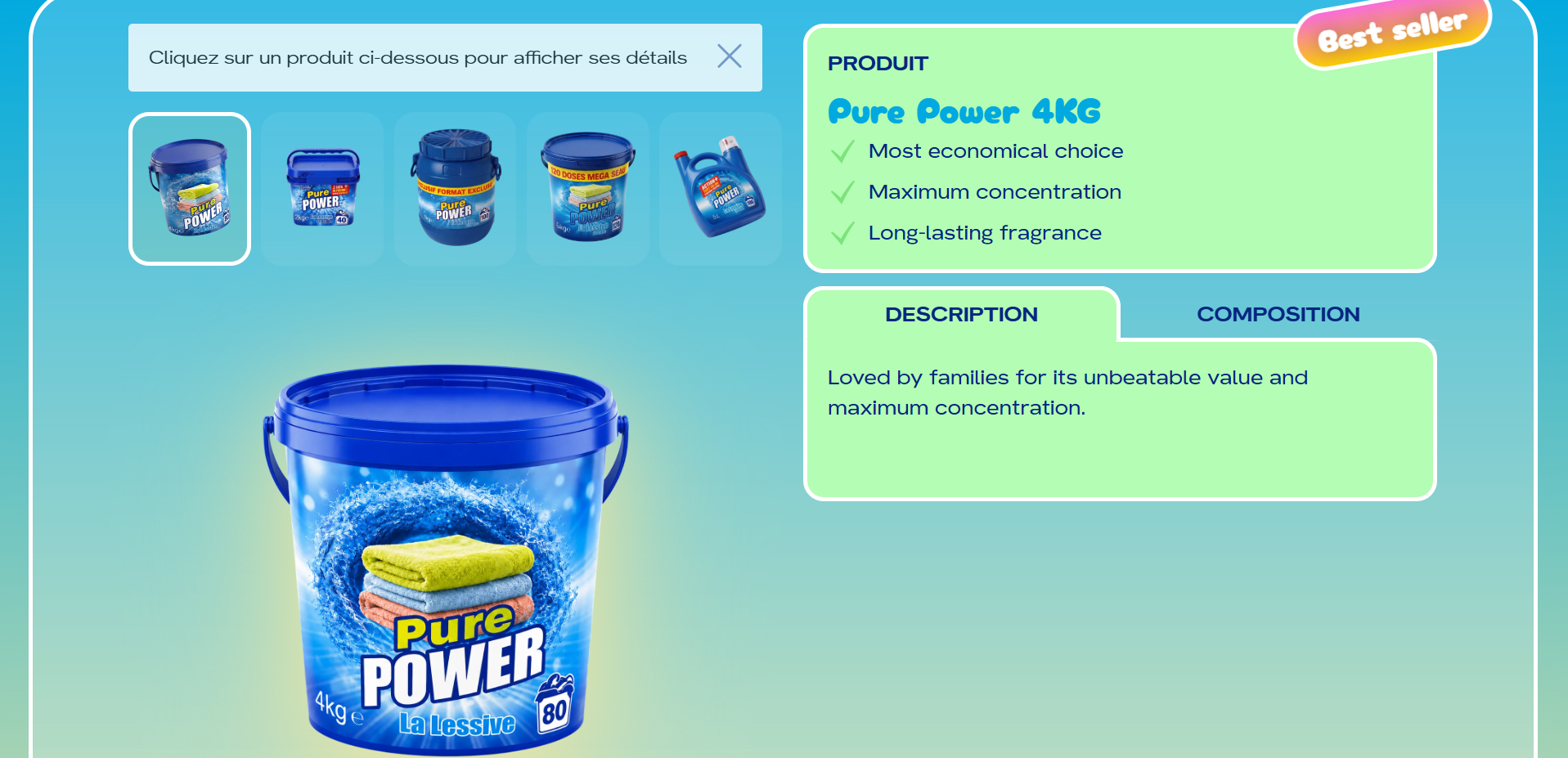 Pure power products page 